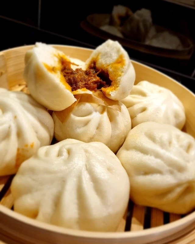 Steamed Buns from Luis Steam Bunz, a food vendor at On the Fly River Festival in Gore Southland 